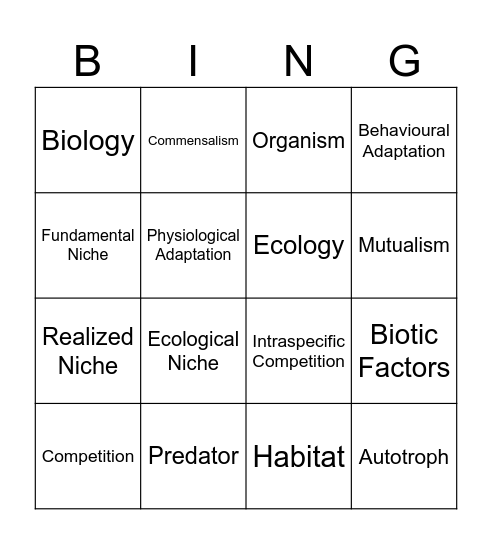 Community Patterns Keywords Bingo Card