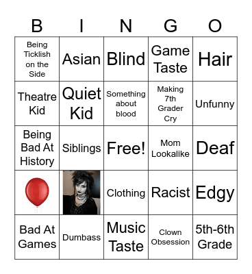 Predictions Bingo Card