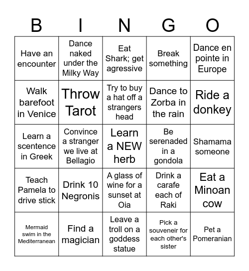 Louis Vuitton Birthday Bingo Card