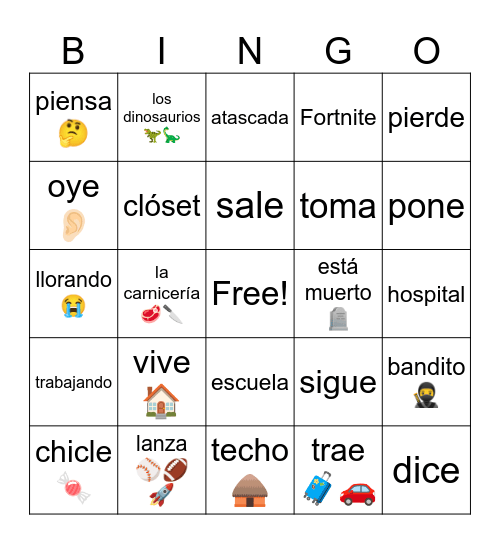 Period 7 Historia Bingo Card