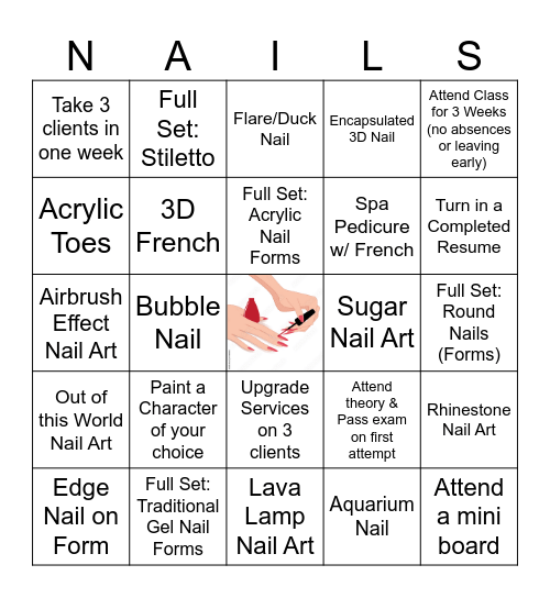 CREATIVE TOUCH Bingo Card