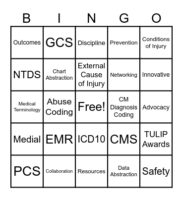 ATS 2024 BINGO Card