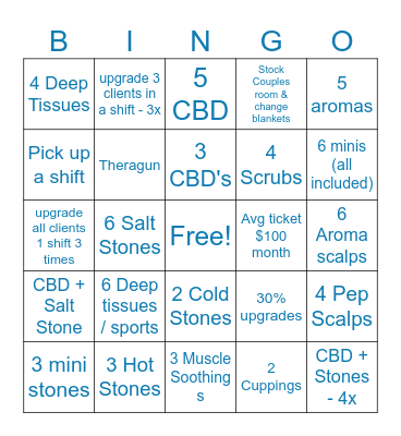 Spring Bingo Card