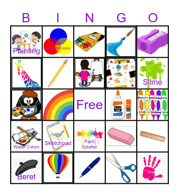 Art! Bingo Card