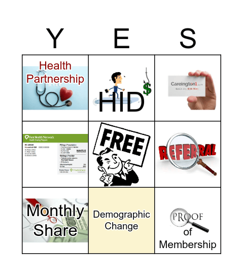 Name That Case! Bingo Card