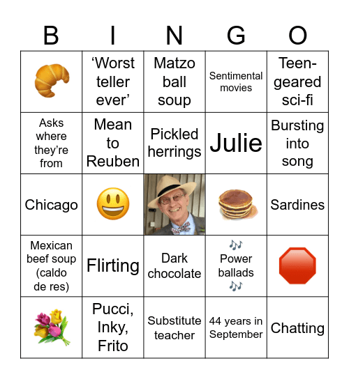 To know PAUL is to ❤️ him Bingo Card