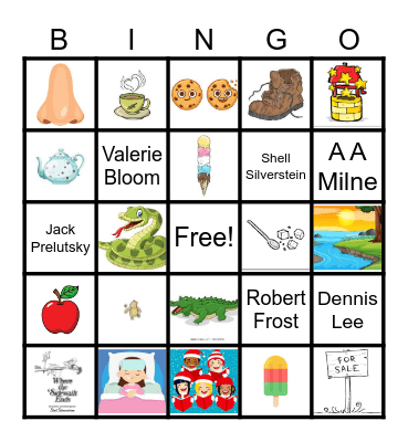 Poe-Tea Bingo Card