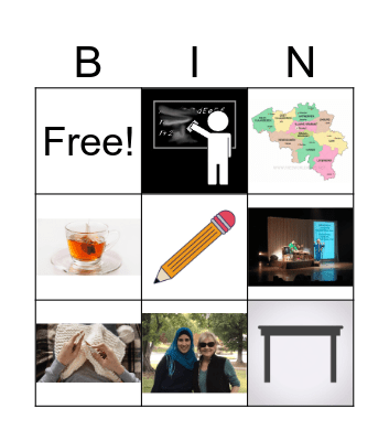 Open Inloop Taal Bingo Card