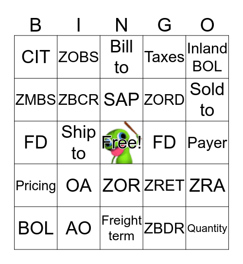 Customer Care  Bingo Card