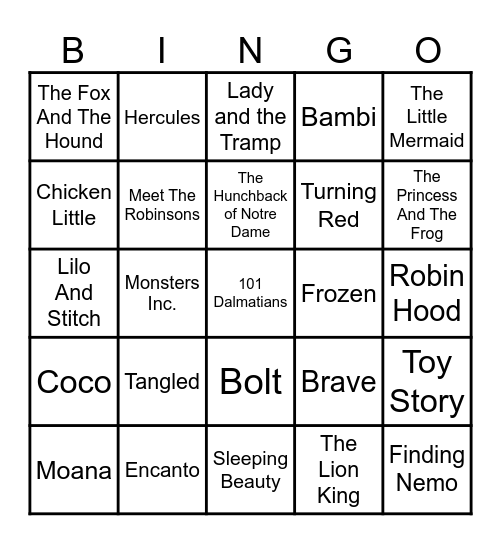 Disney Pixar Bingo Card🐀 Conheça O Mundo Das Apostas Online Com Onnabet