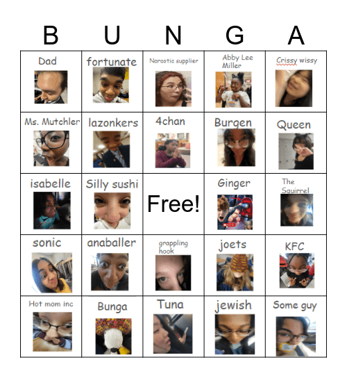 bingo bunga Bingo Card
