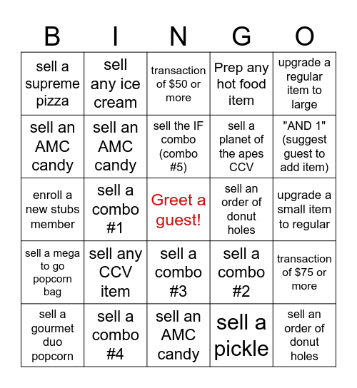 MAY BLACKOUT Bingo Card