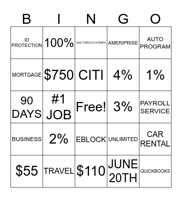 COSTCO BINGO! Bingo Card