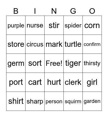 Happy Bingo Day! Bingo Card