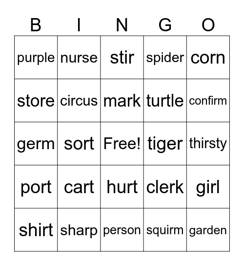 Happy Bingo Day! Bingo Card