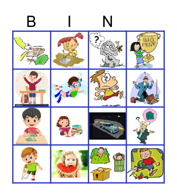 IRREGULAR VERBS PAST PARTICIPLE Bingo Card