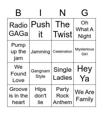 Game 4 Bingo Card