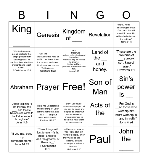 them stanky rascals 2 Bingo Card