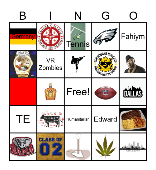 Los Birthday Bingo Card