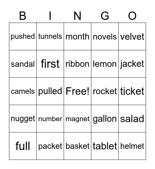 3.1 EOY BINGO Card