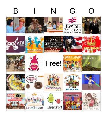 may bingo 3 Bingo Card