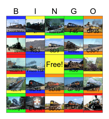 Fallen Flags in the 90's Bingo Card