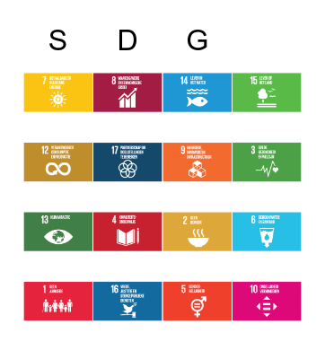 SDG-Bingo NL Bingo Card