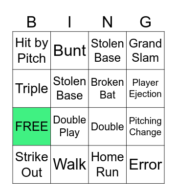 NJ GMIS Baseball BING - 0 Bingo Card