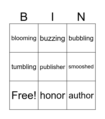 Love That Dog Set 3 Bingo Card
