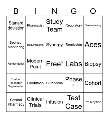 TV Bingo Card