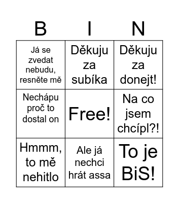 Nemeho Bingo Raid box Bingo Card