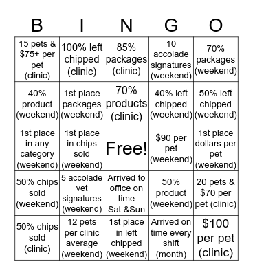 JUNE BINGO Card