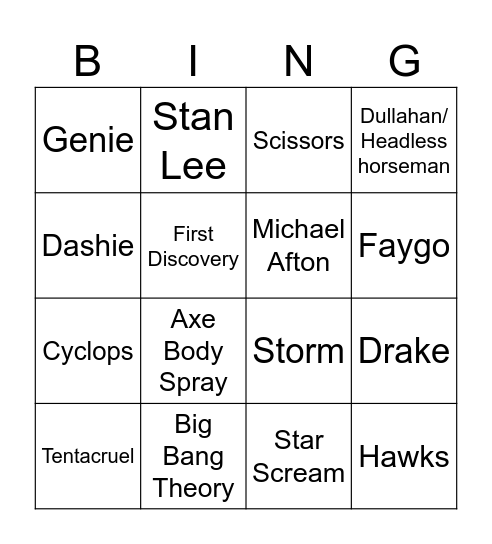 Infinite craft bingo Card