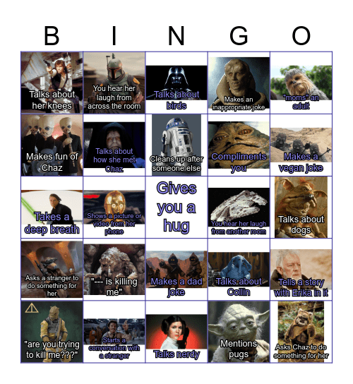 BETHAMPHETAMINE Bingo Card