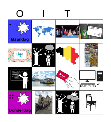 Open Inloop Taal Bingo Card