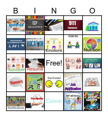 Fast Track B I N G O Bingo Card