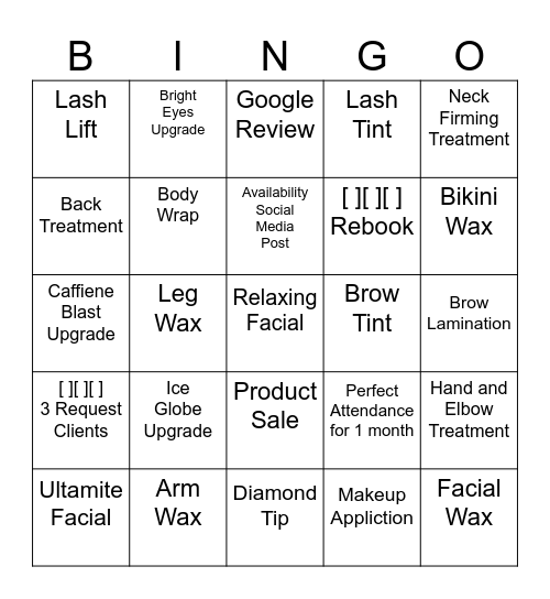 Esti BINGO Card