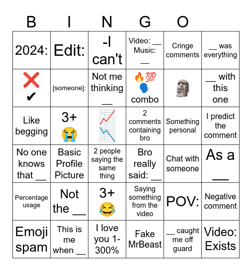 woiafhaw;eufhwaeufhsadufawewfnasdufhafuefhufhawefjhfuejhfndufhuef Bingo Card