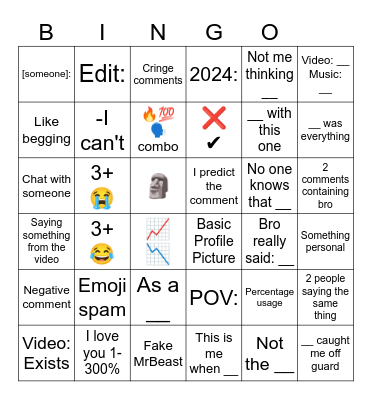 woiafhaw;eufhwaeufhsadufawewfnasdufhafuefhufhawefjhfuejhfndufhuef Bingo Card