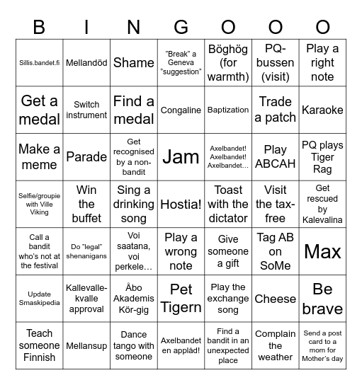 !! Stork Super Bingo !! Bingo Card