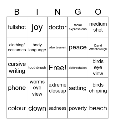 SWAT codes Bingo Card
