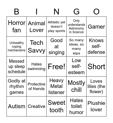 Akira Kinnie Bingo Card