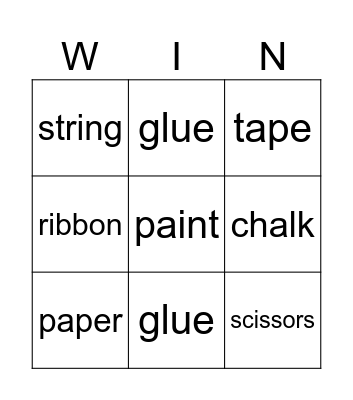 B Advanced Bingo Card