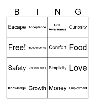 Hunger’s In Chapter 11 Bingo Card