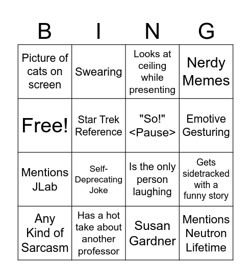 P451_Bingo Card