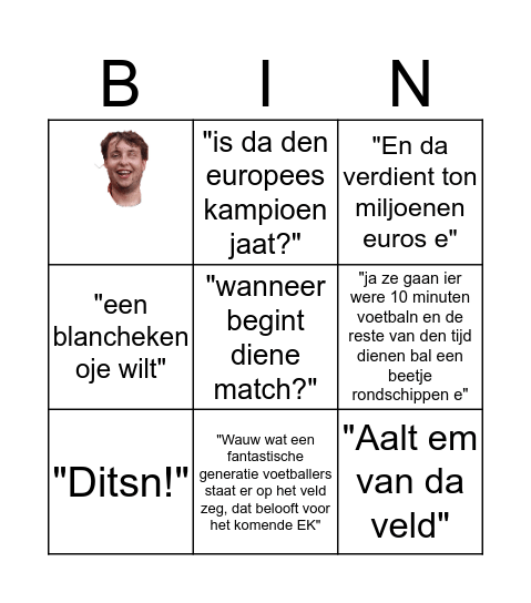 Emiels Redekilobingo Card