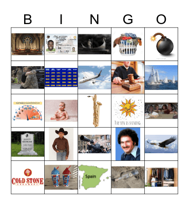 May 7, 2024 Bingo Card