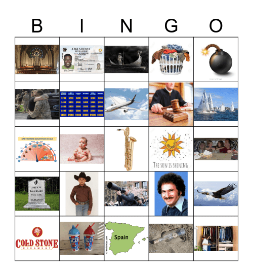 May 7, 2024 Bingo Card