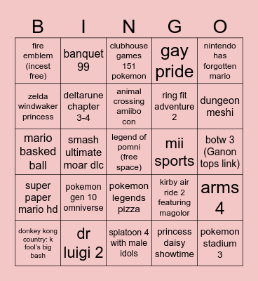 june direct (happy pride) Bingo Card