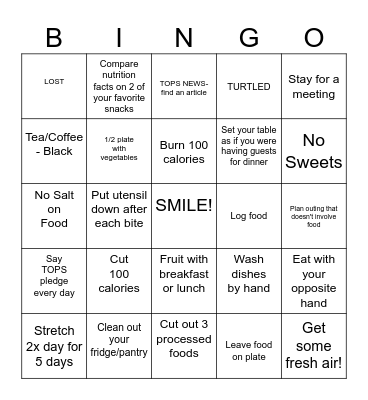 BINGO NS5273 Week 2 Bingo Card